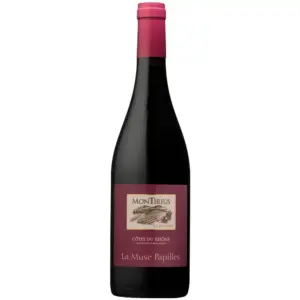 Montirius La Muse Papilles Red 2020 in 0,75 Liter und 13,5 % Vol. Preis 14,49€
