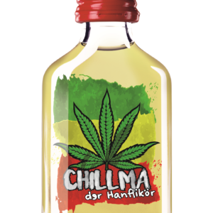 CHILLMA Der Hanflikör 0,02 Liter und 17 % Vol. (im 9er Pack)