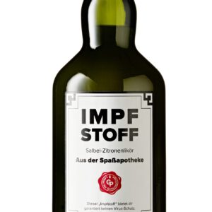 IMPFSTOFF Salbei Zitronenlikör 0,5 Liter und 17 % Vol.