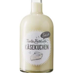 Tante Bärbels Käsekuchen Sahnelikör 0,5 Liter und 17 % Vol.