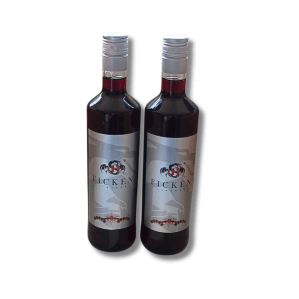 Ficken Likör Partyschnaps 0,7 Liter und 15 % Vol. ( Set mit 2 Flaschen)