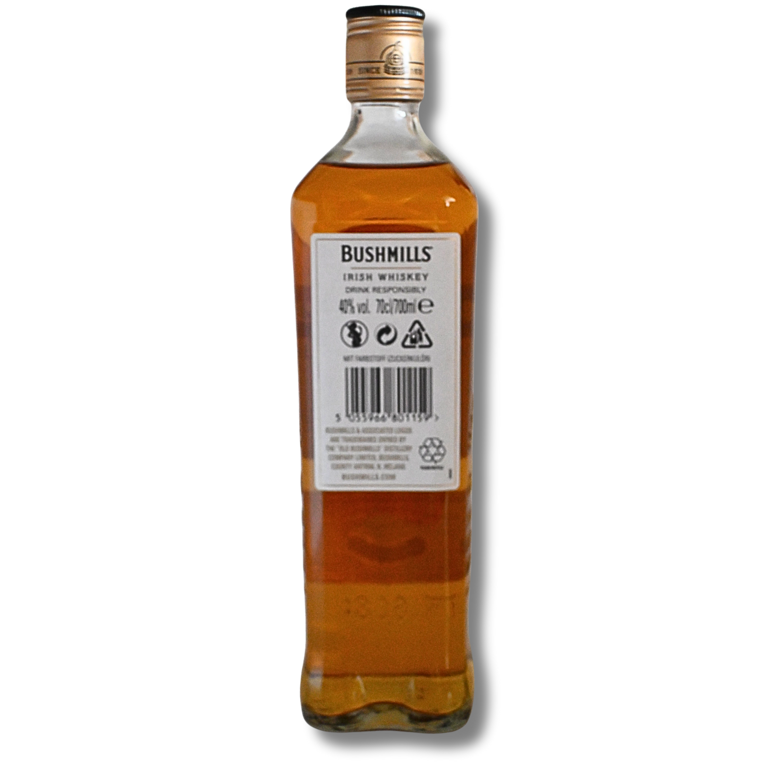 Bushmills Original White Label mit 0,7 Liter und 40 % Vol. – Bild 2