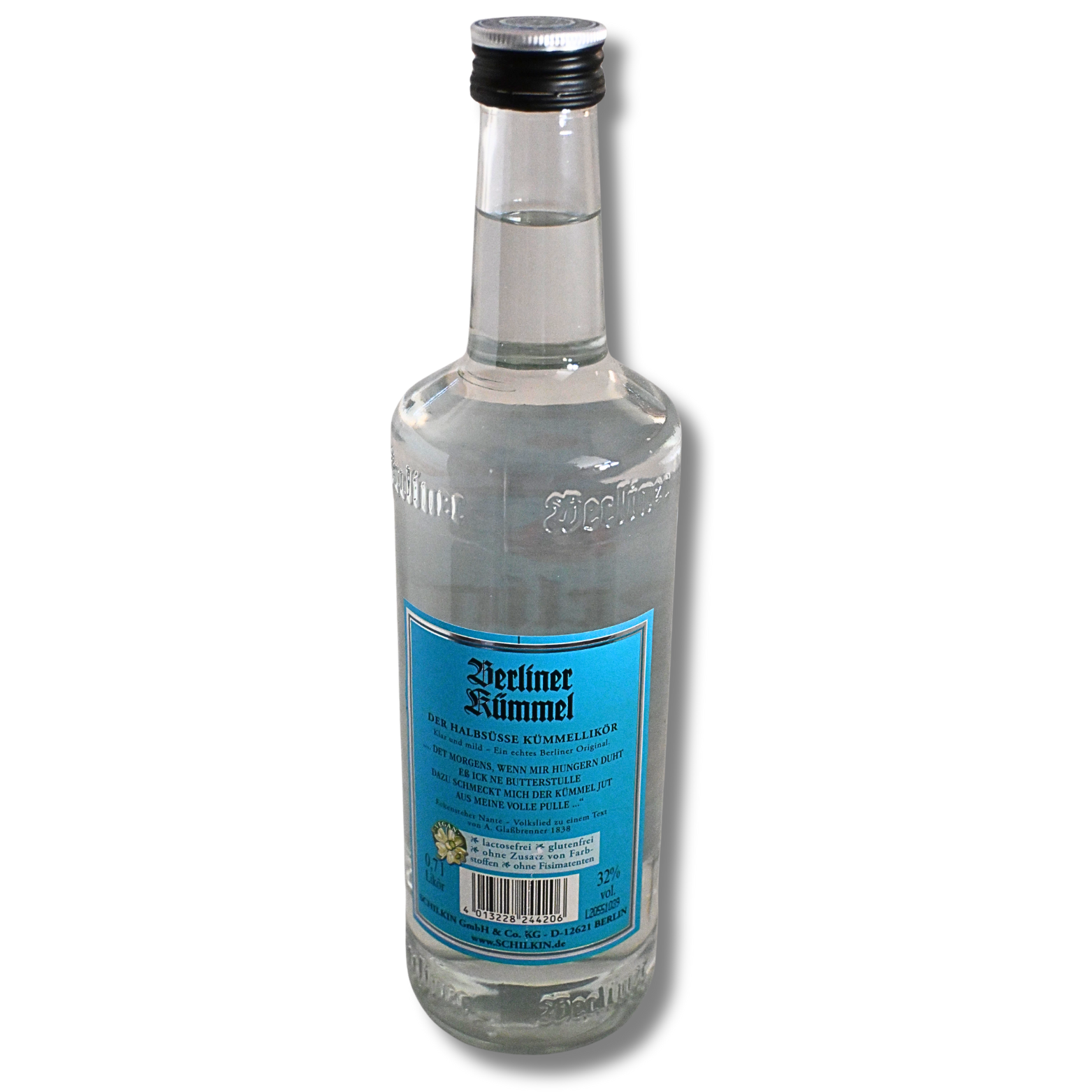 Berliner Kümmel ( halbsüß) 0,7 Liter 32% Vol. – Bild 3