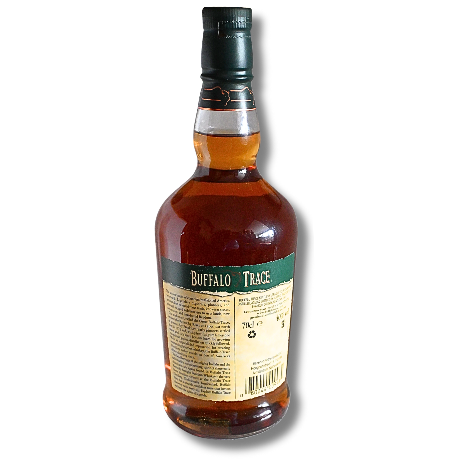 Buffalo Trace Kentucky Bourbon 0,7 Liter und 40 % Vol. – Bild 2