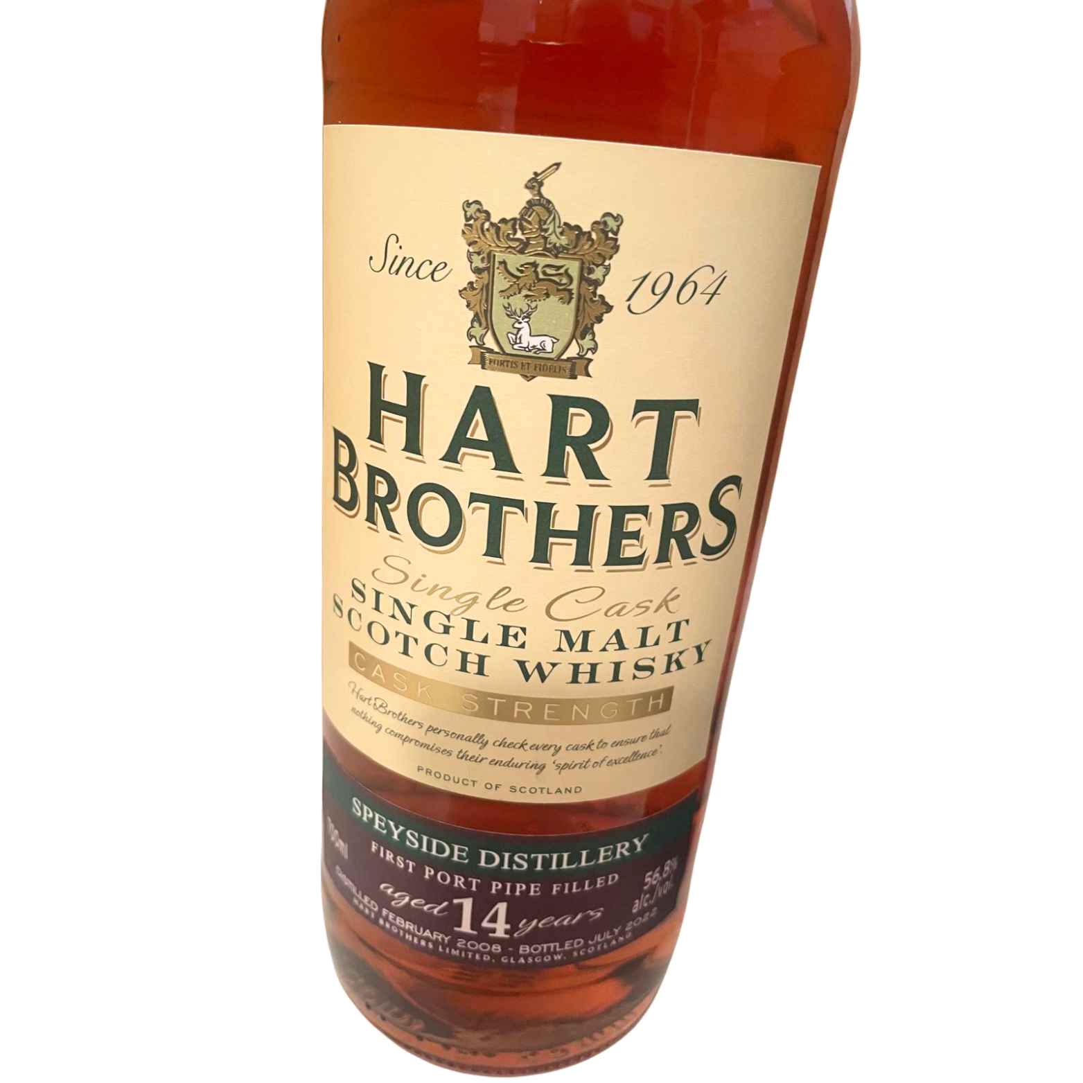 Hart Brothers Speyside 14 Jahre 0,7 Liter 56,8 % Vol. – Bild 3