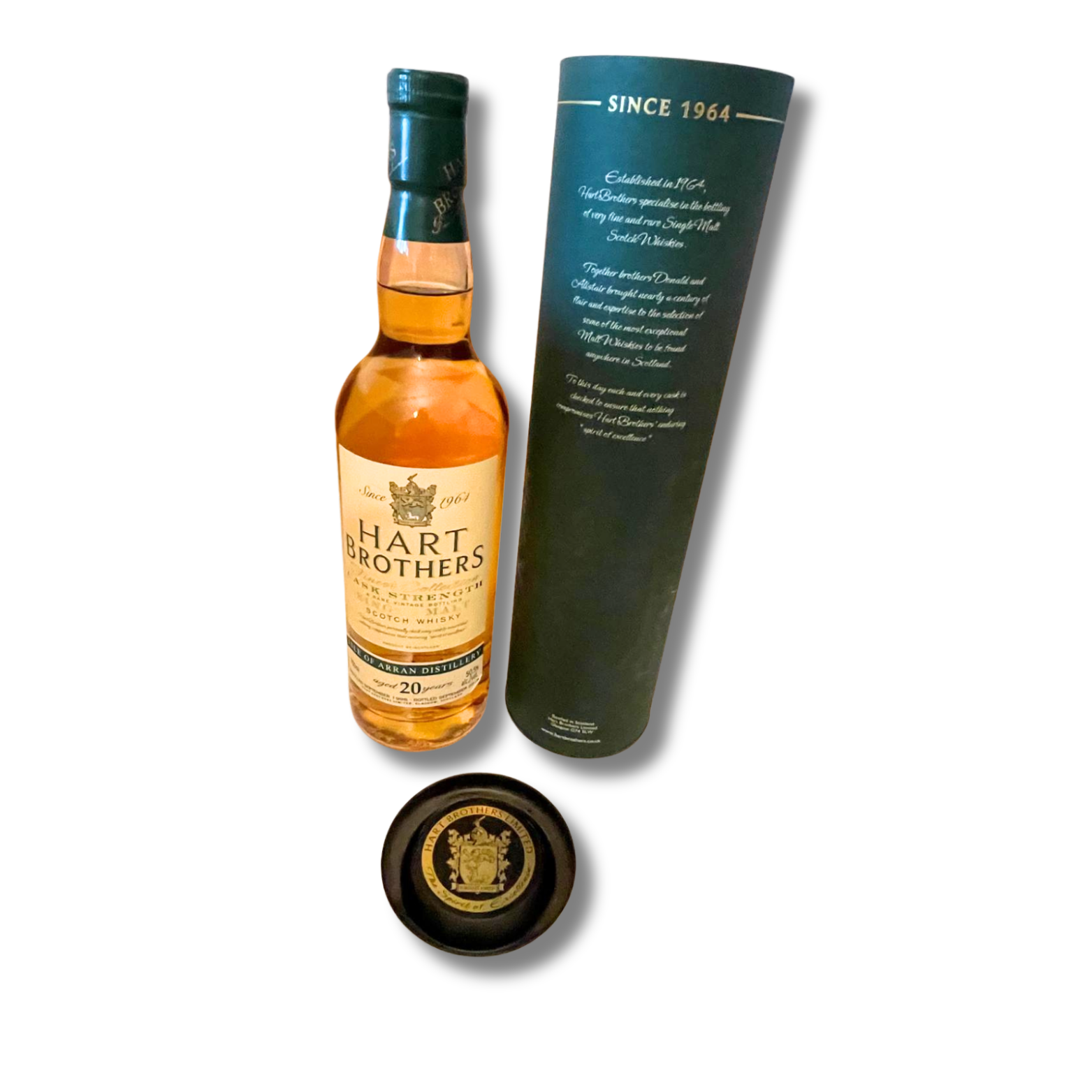 Hart Brothers Arran 20 Jahre 0,7 Liter 50,5 % Vol. – Bild 2