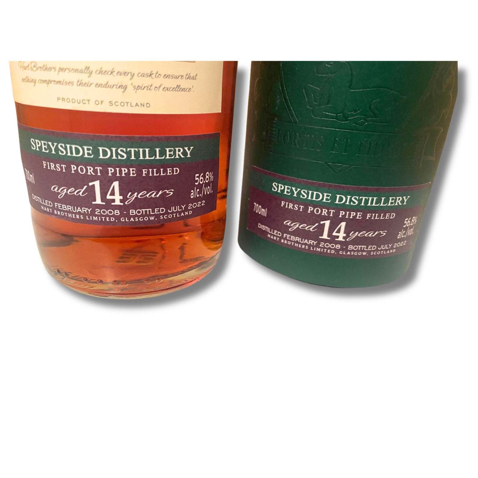 Hart Brothers Speyside 14 Jahre 0,7 Liter 56,8 % Vol. – Bild 2