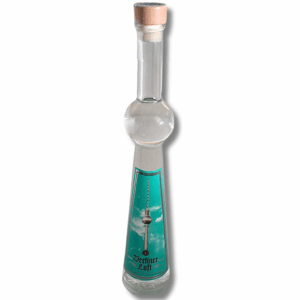 Berliner Luft Pfefferminzlikör 0,2 Liter und 18 % Vol. Sonderflasche als Fernsehturm !