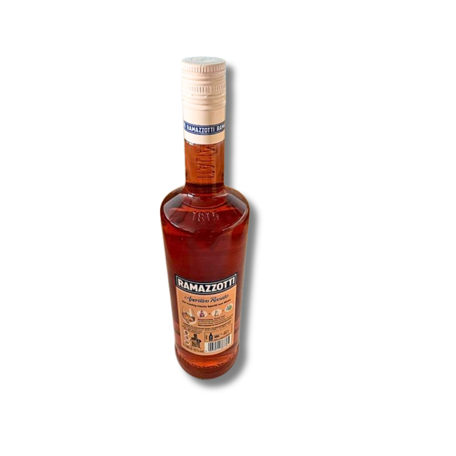 Ramazzotti Aperitivo Rosato 1,0 Liter und 15 % Vol. ( Set mit Schlüsselanhänger Schriftzug " Lebe Gesund / Lebe Aufgeschlossen) – Bild 5