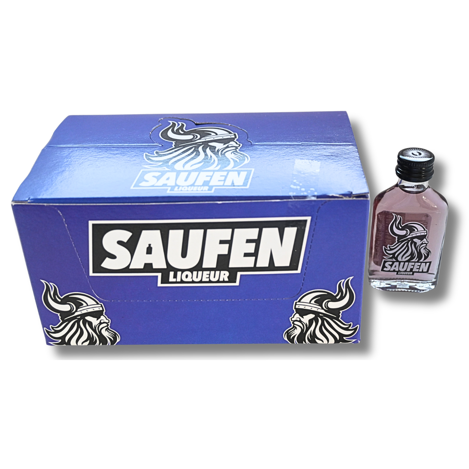 Saufen Blaubeer Likör ( 20 x 0,02 Liter in Box) – Bild 6